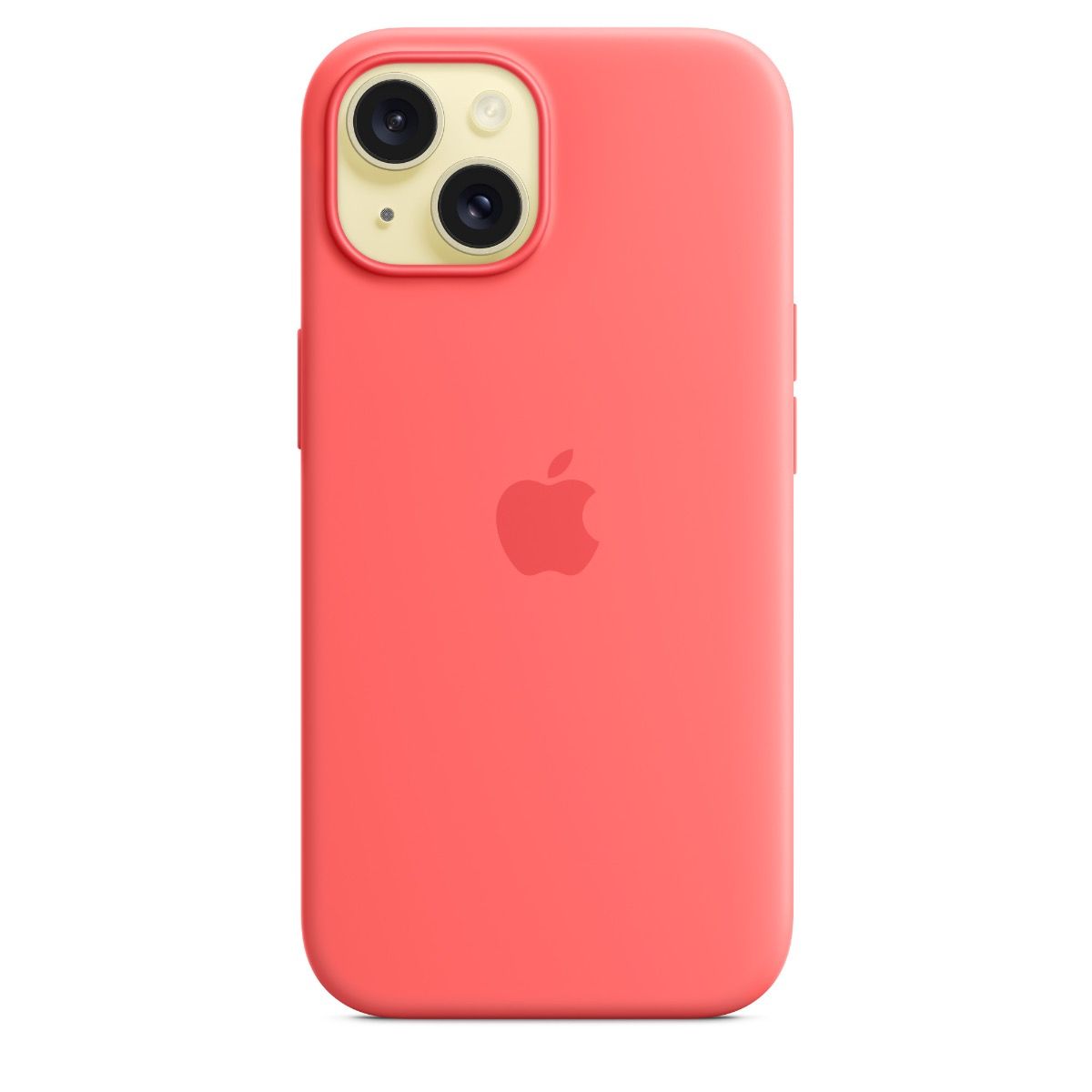 Phone 15 Silicone Case with MagSafe - Guava