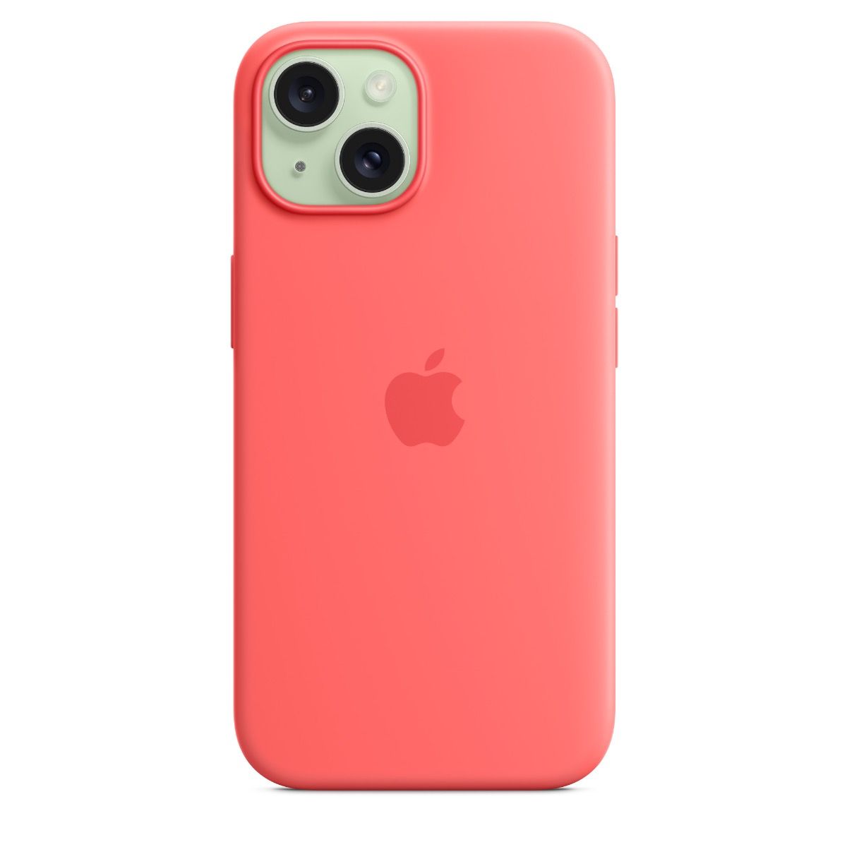 Phone 15 Silicone Case with MagSafe - Guava
