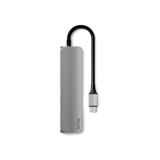 iSTYLE USB Type-C HUB 4K HDMI, Space Gray