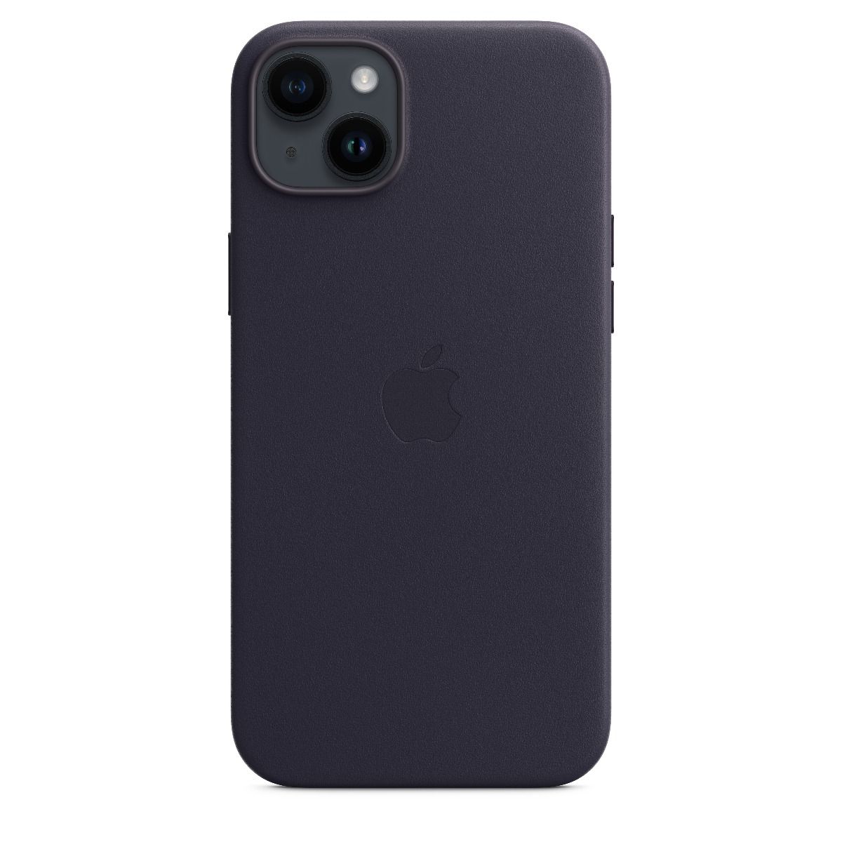 iPhone 14 Plus Leather Case with MagSafe - Ink