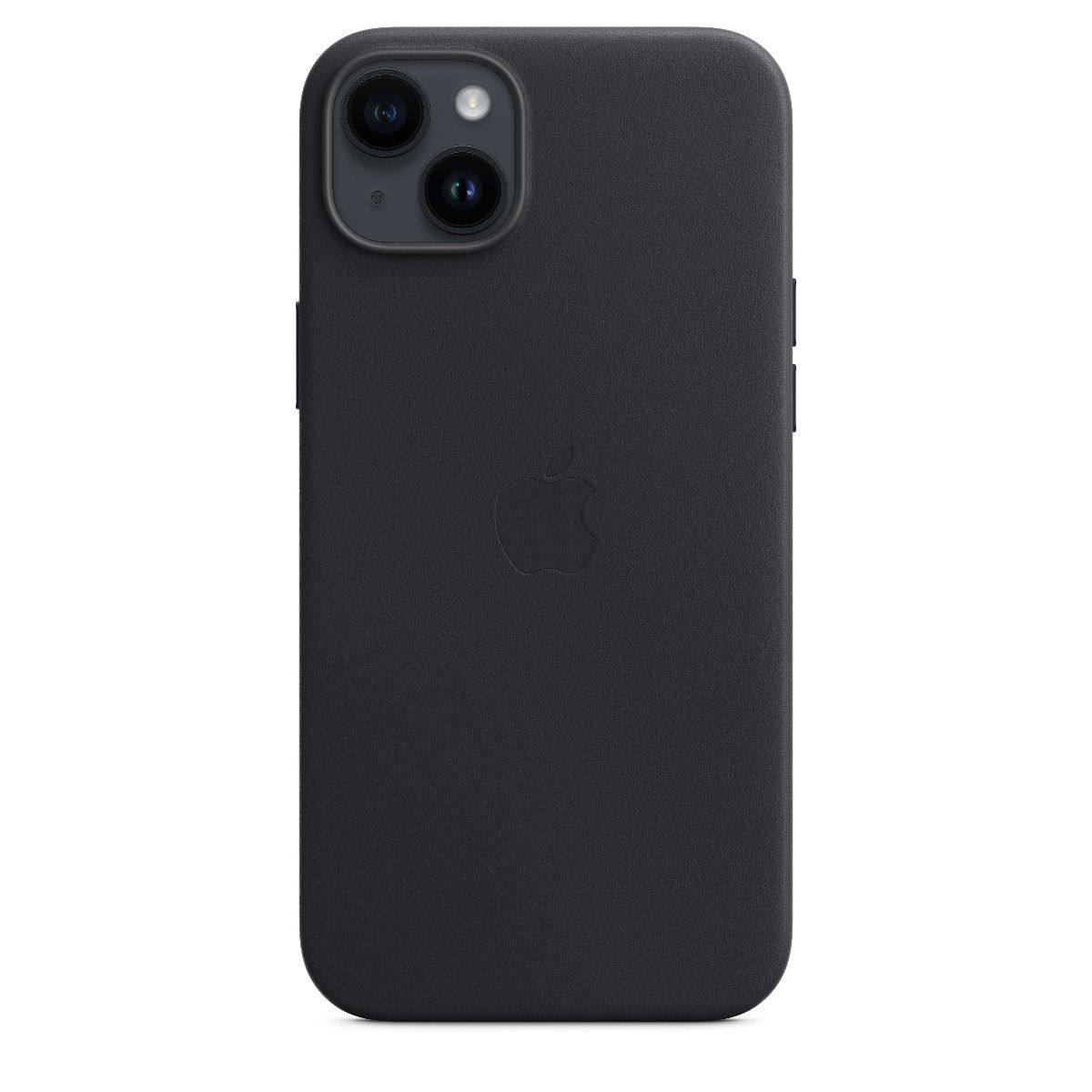 iPhone 14 Plus Leather Case with MagSafe - Midnight
