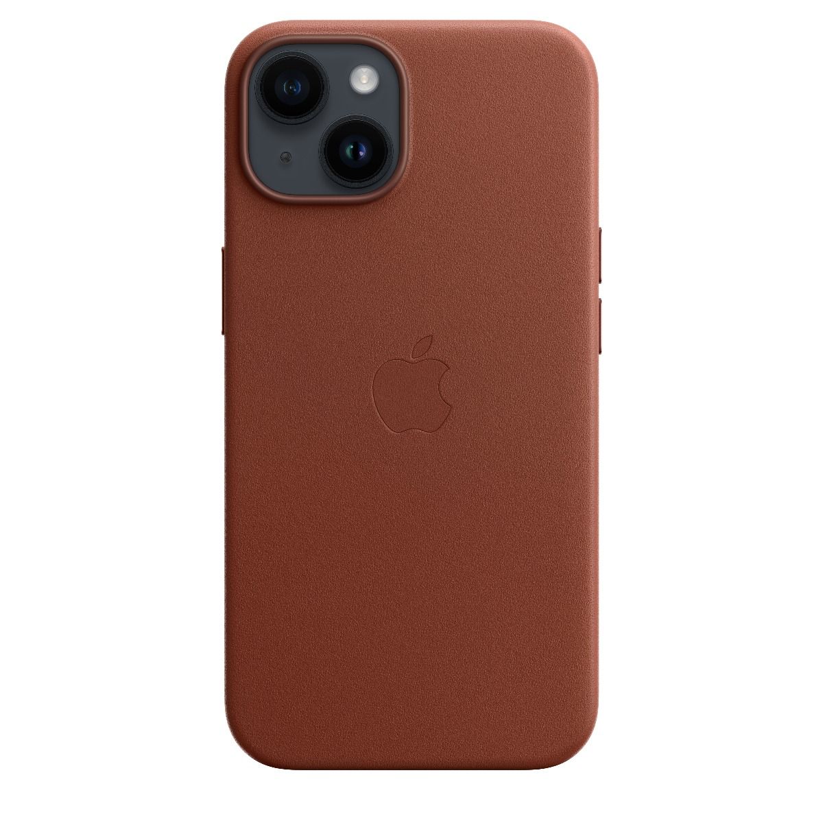 iPhone 14 Leather Case with MagSafe - Umber