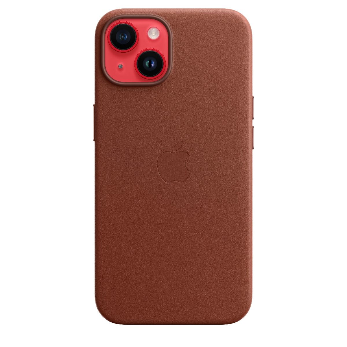 iPhone 14 Leather Case with MagSafe - Umber