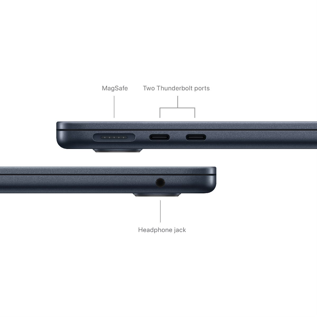 13 MacBook Air: M3 chip, 16GB RAM, 512GB SSD with 8-core CPU and 10-core GPU, English Keyboard, Midnight