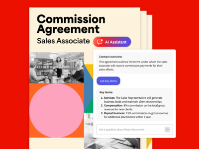 Adobe AI Assistant for Acrobat 1 Year Sub