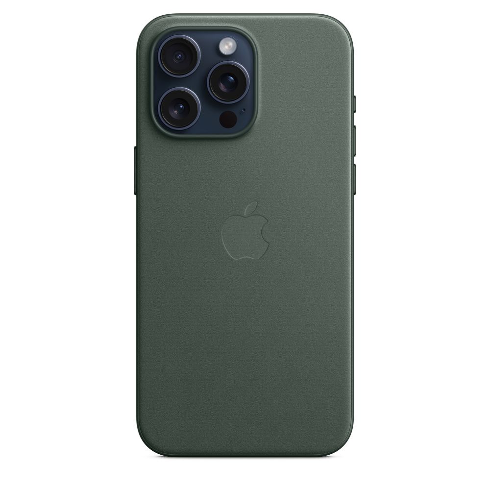 iPhone 15 Pro FineWoven Case with MagSafe - Evergreen
