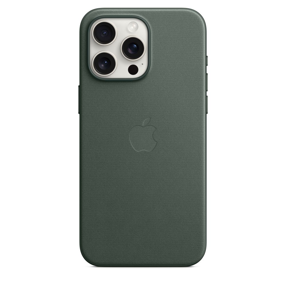 iPhone 15 Pro FineWoven Case with MagSafe - Evergreen