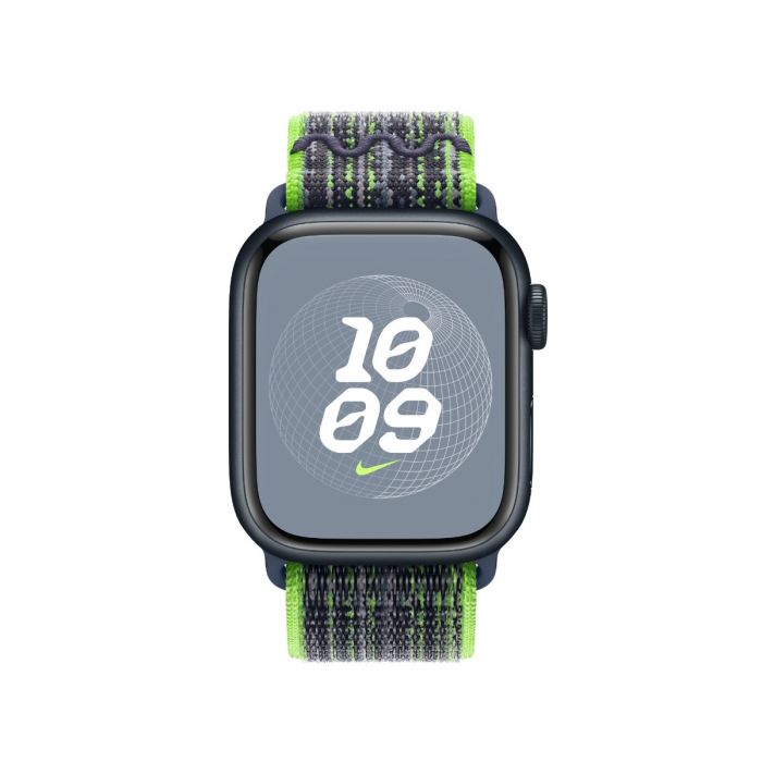 41mm Bright Green/Blue Nike Sport Loop