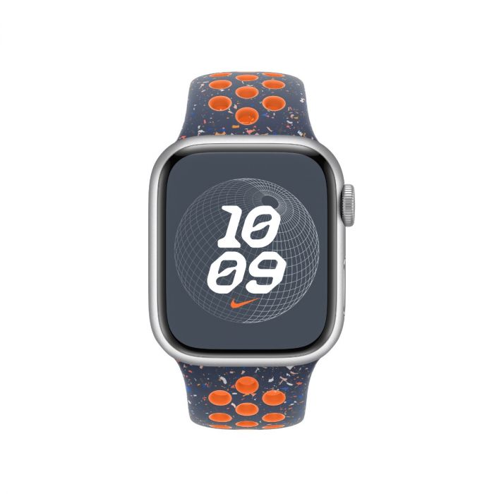 45mm Blue Flame Nike Sport Band - S/M