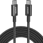 Anker 322 USB-C to USB-C Cable 6ft Braided Black