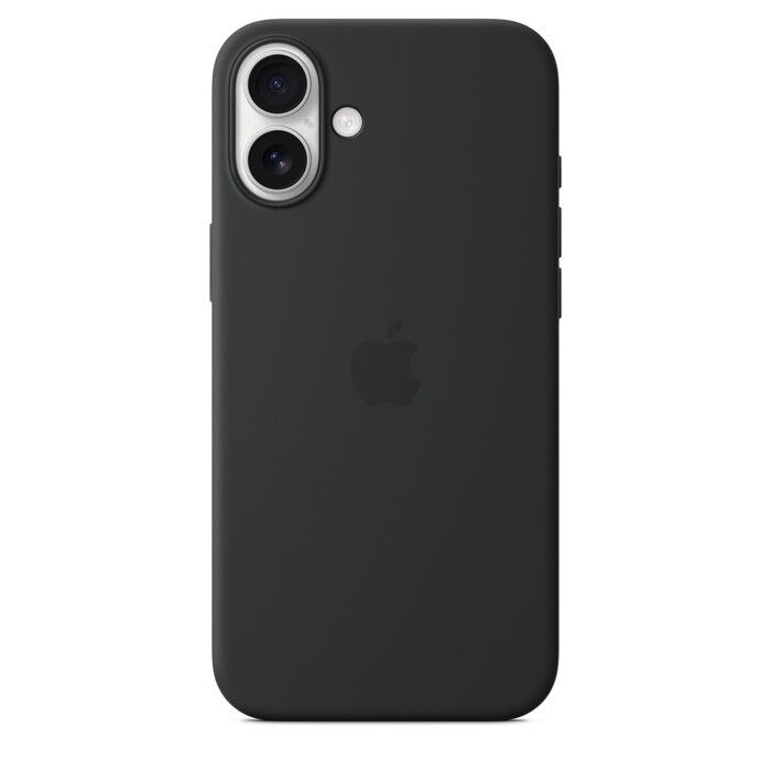 iPhone 15 Plus Silicone Case with MagSafe - Black