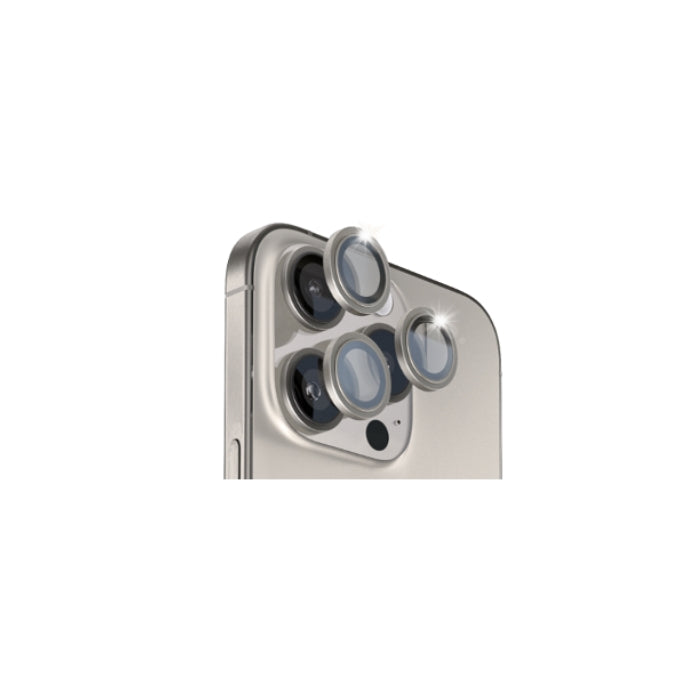 Camera Lens Protection for iPhone 15 Pro / Pro Max, Titanium