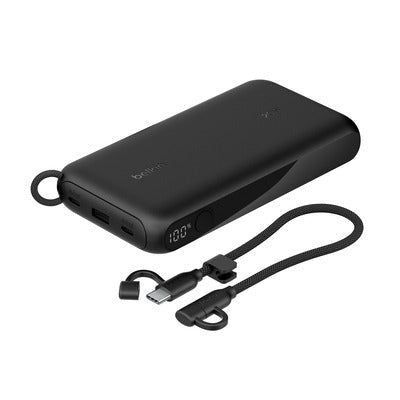 BELKIN - POWERBANK - 20K W/ DISPLAY - BLACK