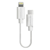 P025BCLWH|POWEROLOGY DATA & FAST CHARGER USB C TO LIGHTNING CABLE 0.8FT WHITE