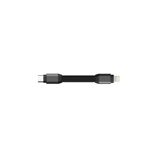 كابل رولينج سكوير inCharge ميني USB-C إلى لايتنينج - أسود