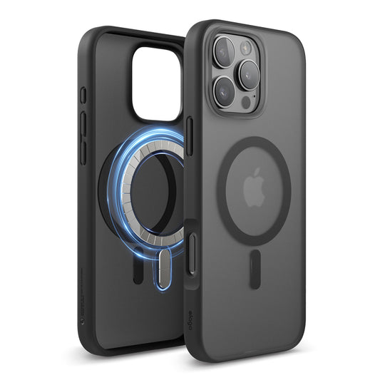 Elago Magnetic Hybrid case for iPhone 16 Pro Max (6.9 inch) - Soft Feeling Dark Gray / Black
