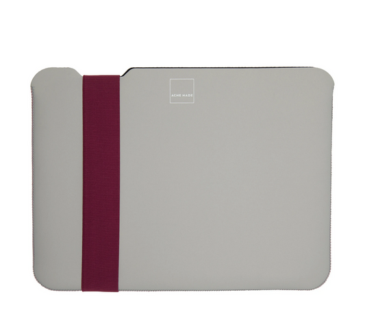 Acme Skinny Sleeve Large Stretchshell Neoprene (Grey/Fuchsia) For MBP15