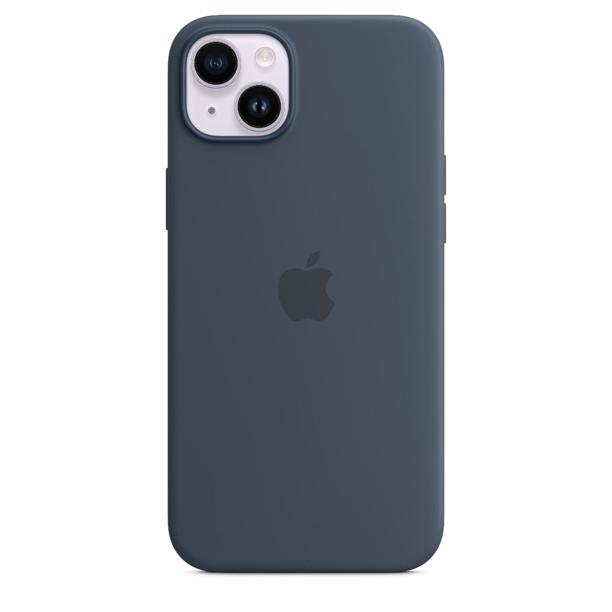 iPhone 14 Plus Silicone Case with MagSafe - Storm Blue
