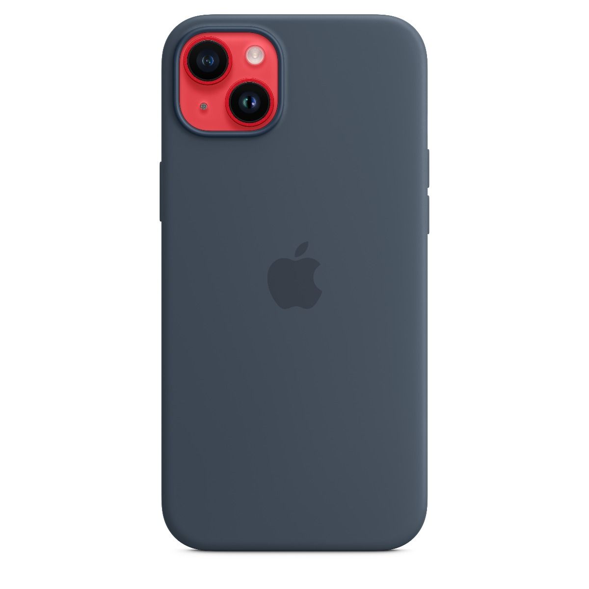 iPhone 14 Plus Silicone Case with MagSafe - Storm Blue