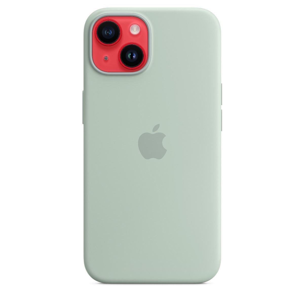 iPhone 14 Silicone Case with MagSafe - Succulent