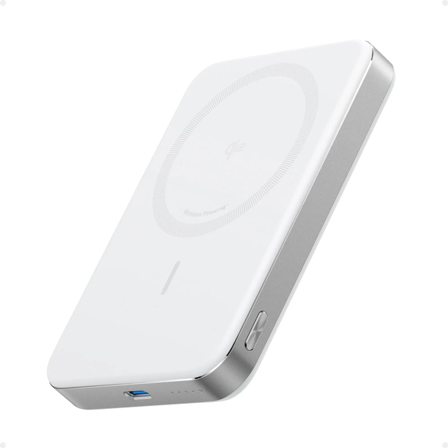 Anker Anker MagGo ultra slim Power Bank 10k mah , 30 w with cable , 15 w mag safe - white