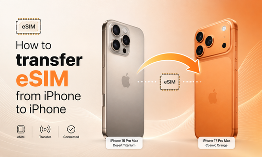How to transfer eSIM from iPhone to iPhone