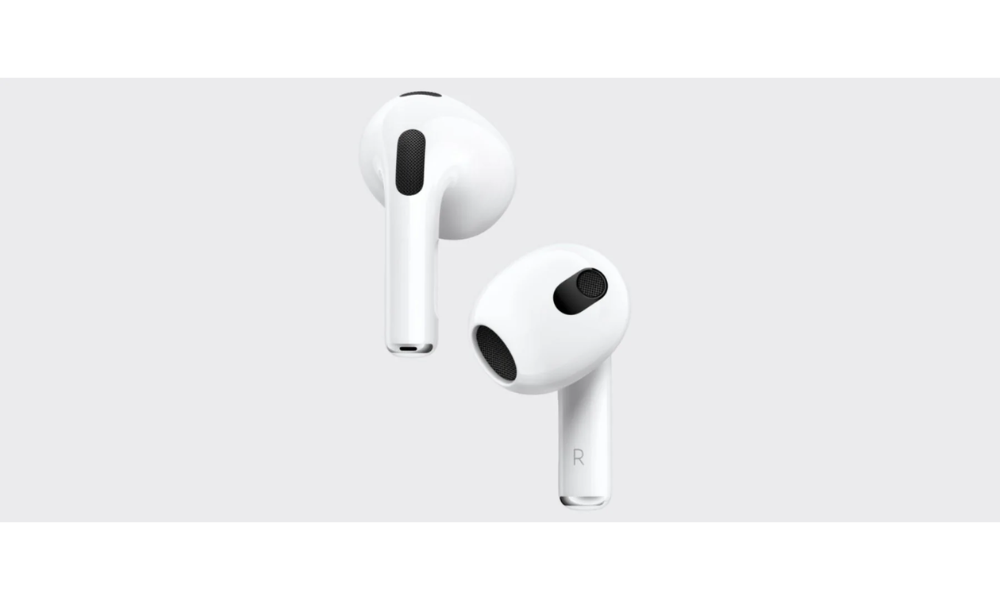 Introducing the all-new third generation Apple AirPods.