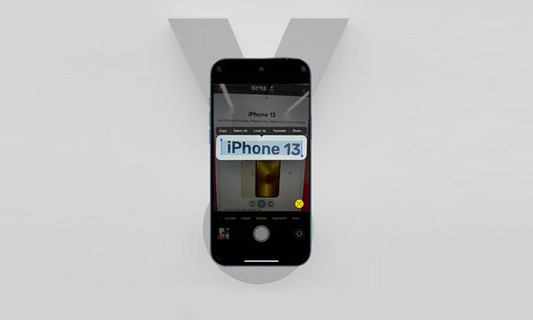How to Copy the text from an image using iPhone Camera?