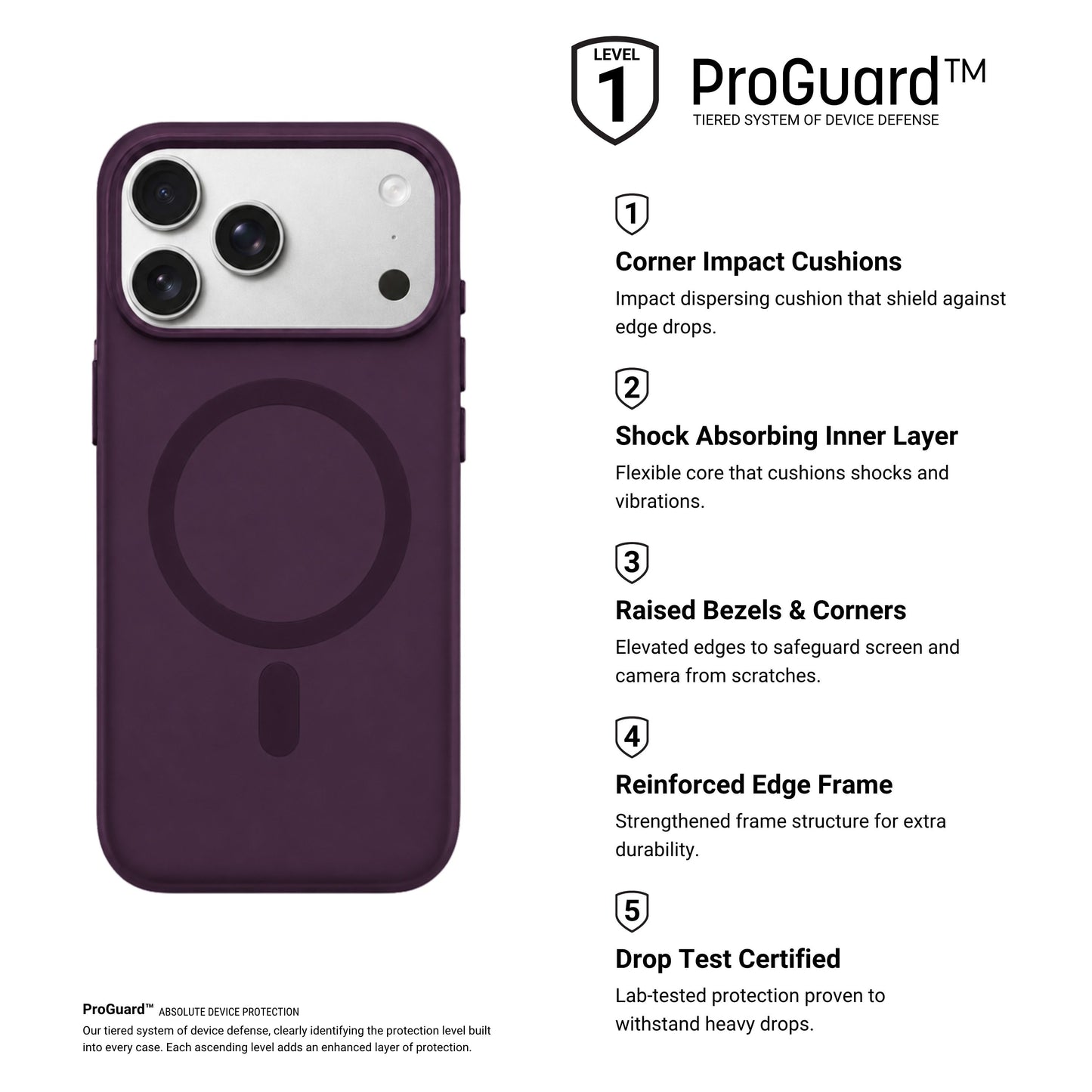 HYPHEN THYN Magsafe Case - Plum - iPhone 18 Pro Max - 6.9" 