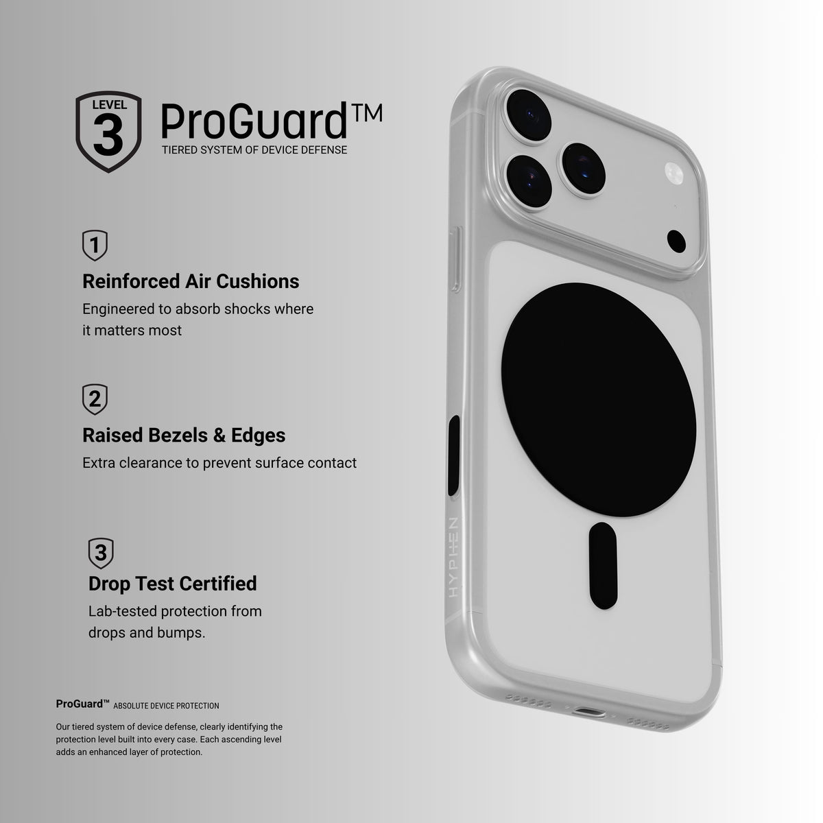 HYPHEN AIRE PLUS MagSafe Case - Black- iPhone 18 Pro Max - 6.9"
