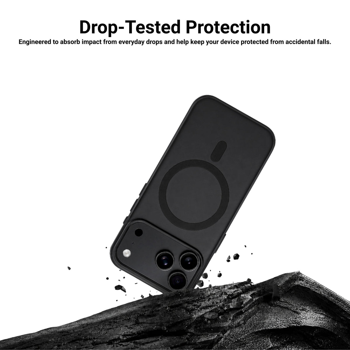 HYPHEN THYN Magsafe Case, Black, iPhone 18 Pro - 6.3"