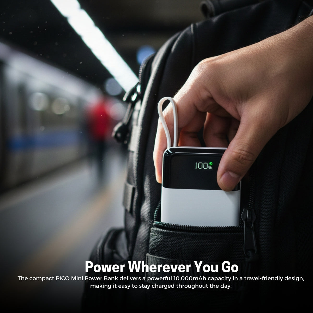 HYPHEN Pico Mini Powerbank 10000mAh - Blue
