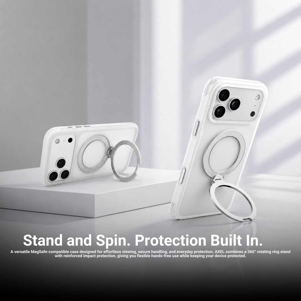 HYPHEN MagSafe AXEL Case - Frost - iPhone 18 Pro - 6.3"