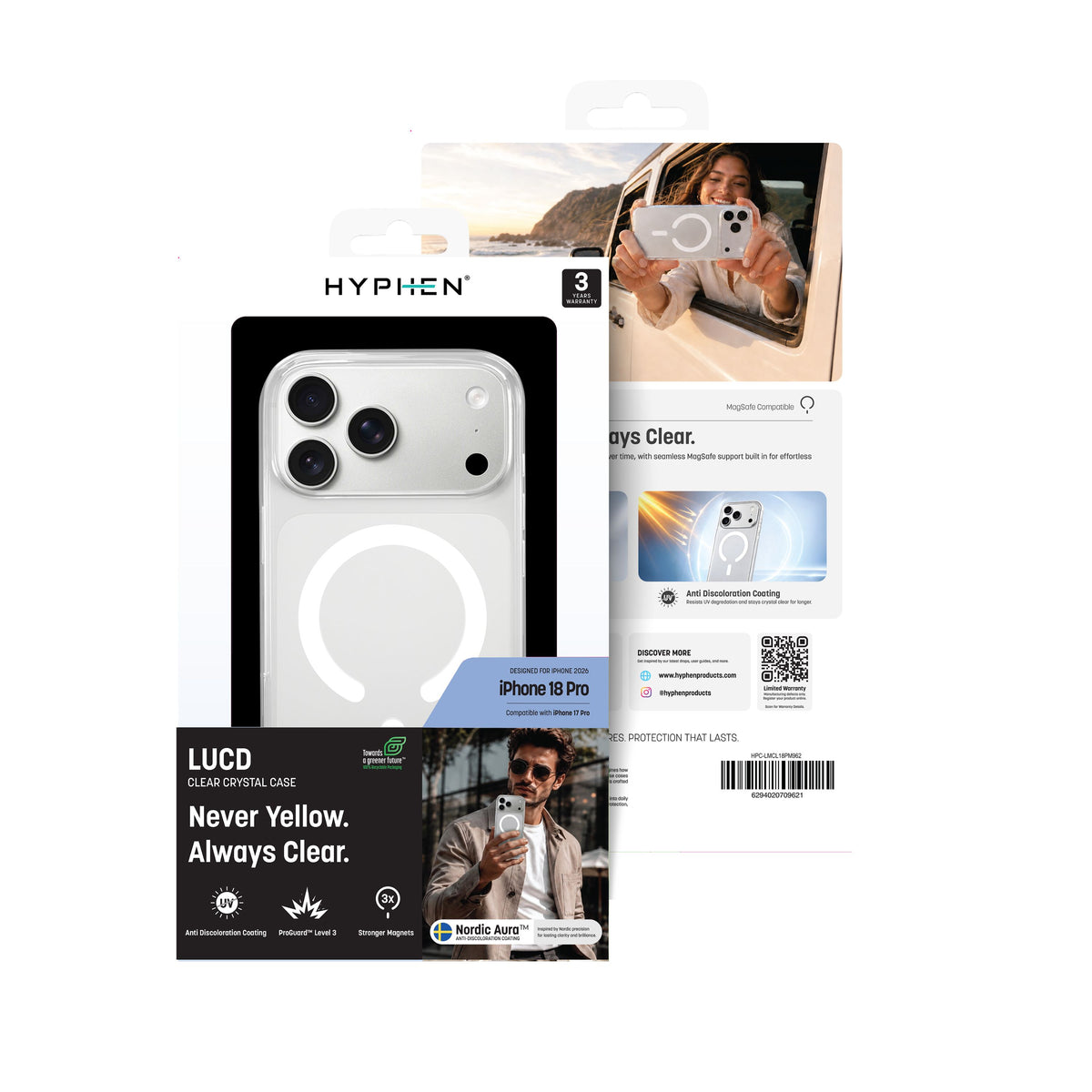 HYPHEN LUCD MagSafe Case - iPhone 18 Pro - 6.3"