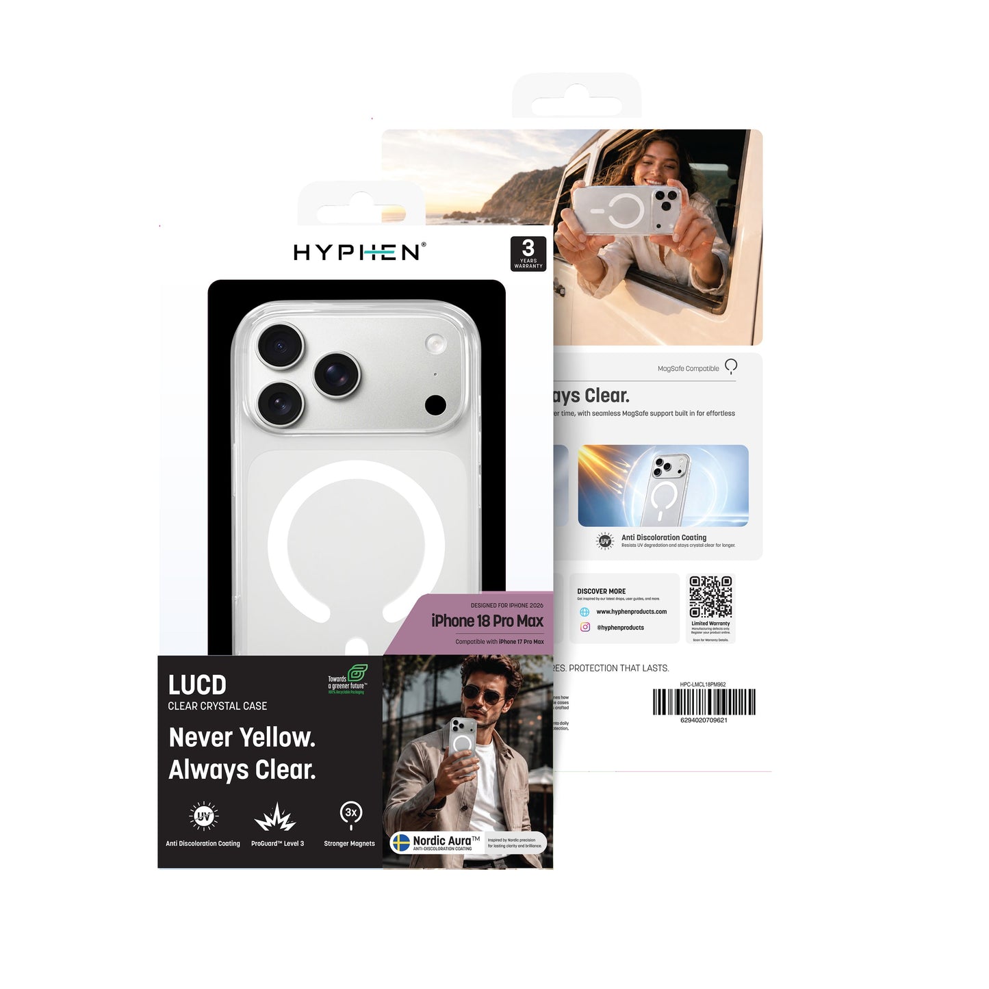 HYPHEN LUCD MagSafe Case - iPhone 18 Pro Max - 6.9"