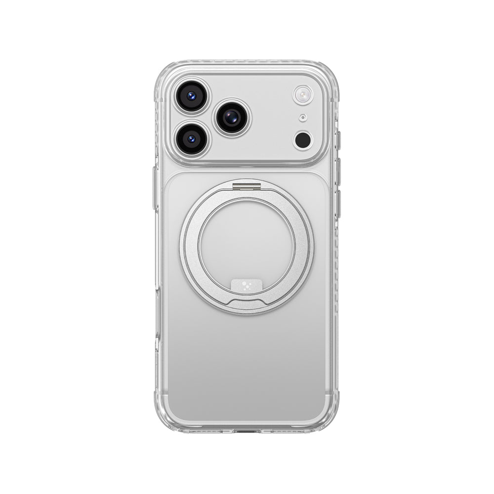 Titan Pro Mag Lens Spin Case For iPhone 18 Pro 6.3'' Clear
