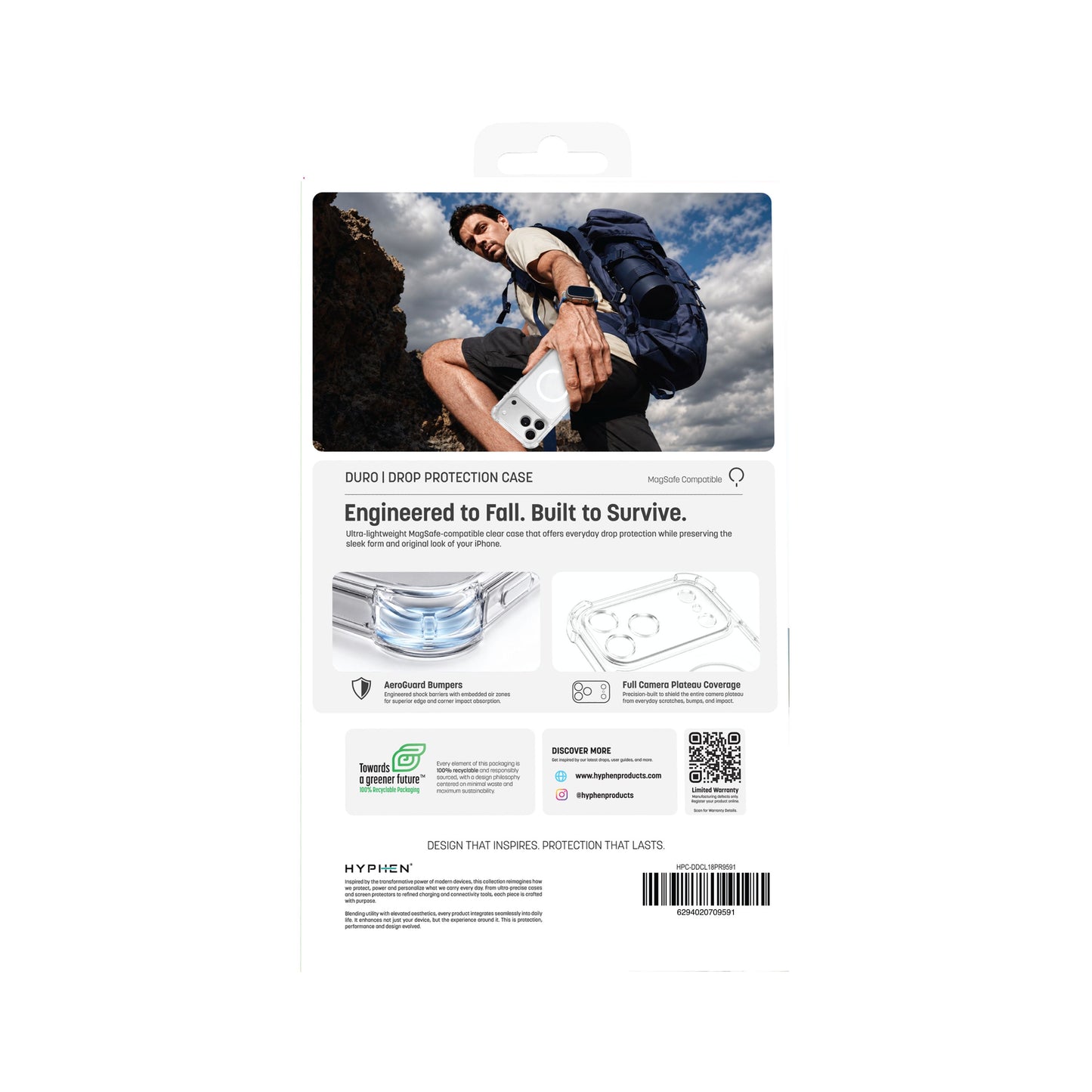 HYPHEN DURO MagSafe Drop Case - iPhone 18 Pro - 6.3"