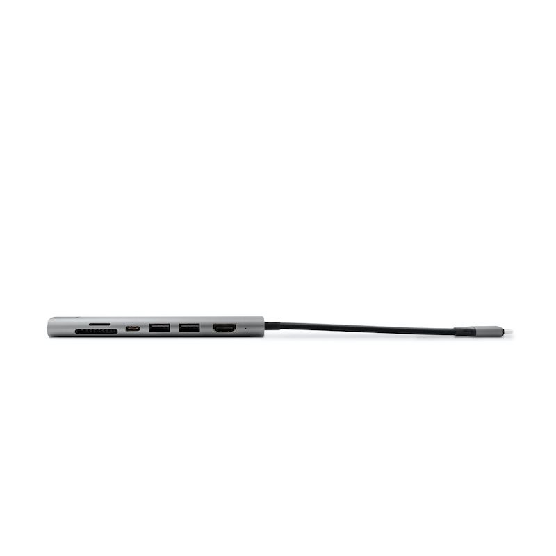 iSTYLE Multimedia Type-C Hub, Space Grey