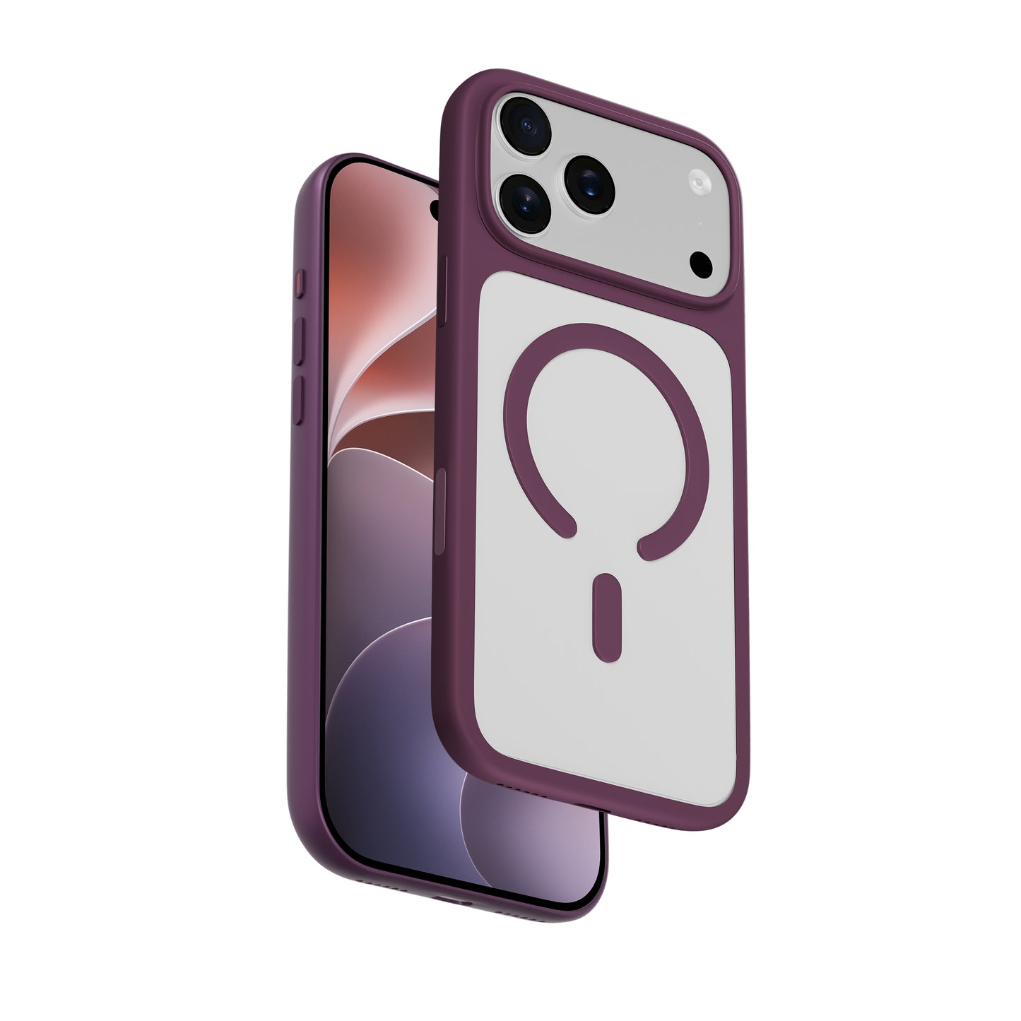 HYPHEN  RIFT Impact Frame MagSafe Case - Plum -  iPhone 18 Pro Max - 6.9"