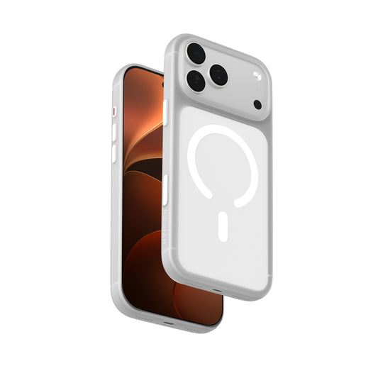 HYPHEN  RIFT Impact Frame MagSafe Case - Silver -  iPhone 18 Pro - 6.3"-image-position-1
