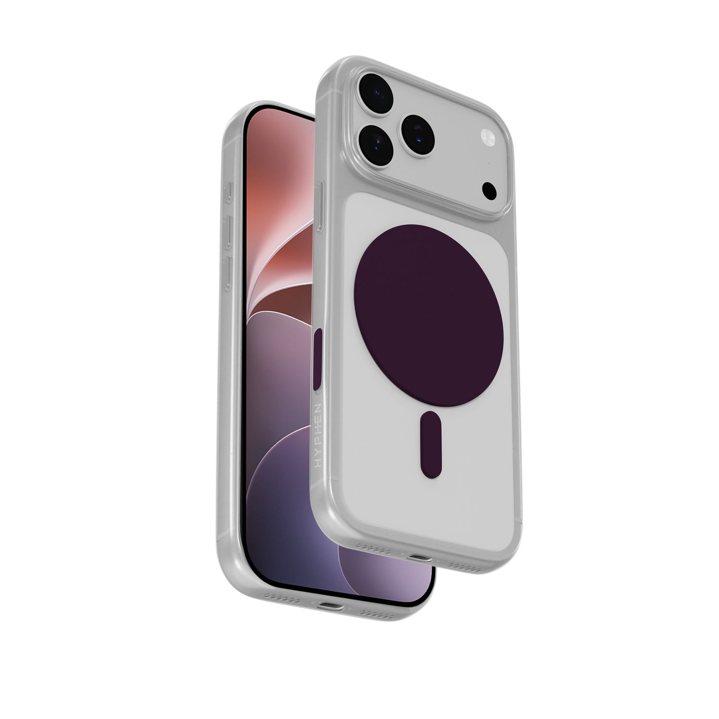 HYPHEN AIRE PLUS MagSafe Case - Plum - iPhone 18 Pro - 6.3"