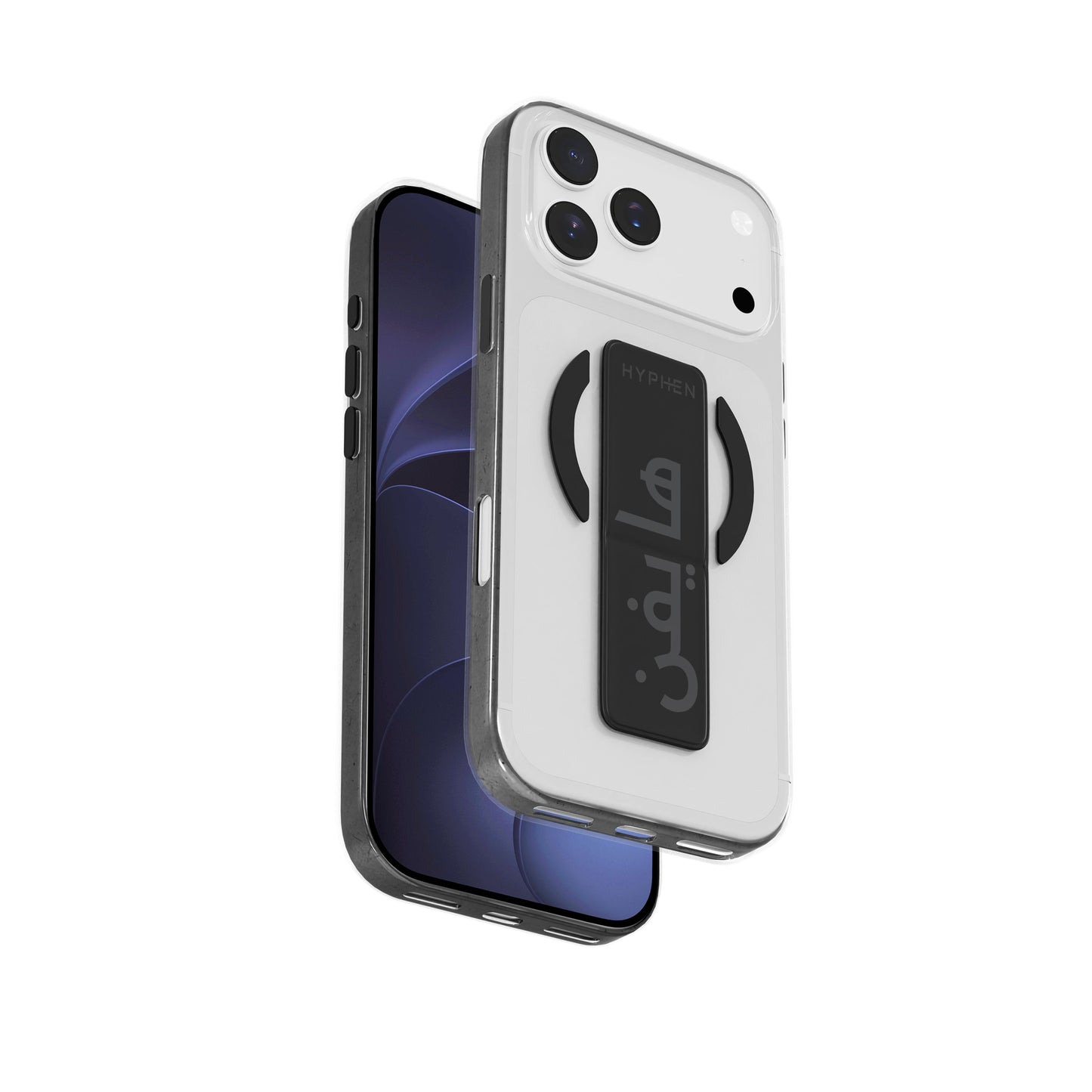 HYPHEN DRFT Grip & Stand Magsafe Case - Black -  iPhone 18 Pro - 6.3"
