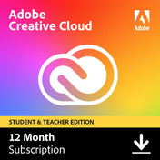 Adobe Creative Cloud Indiv 1Y Sub Student Teacher Edition
