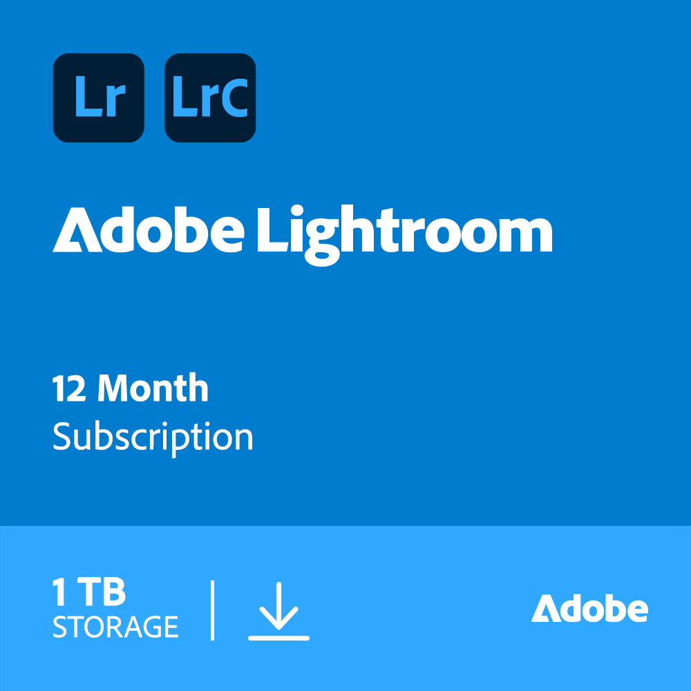 Adobe Lightroom 1TB 1 Year Sub