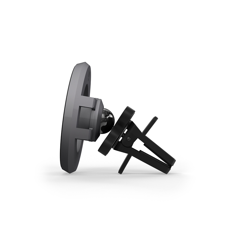 iSTYLE Round Magnetic Holder, Silver
