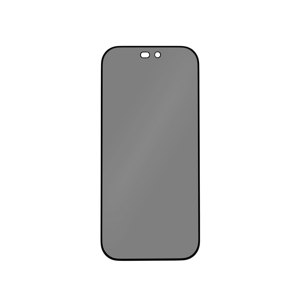 HYPHEN DEFENDR Matte Privacy Tempered Glass with Applicator - iPhone 18 Pro