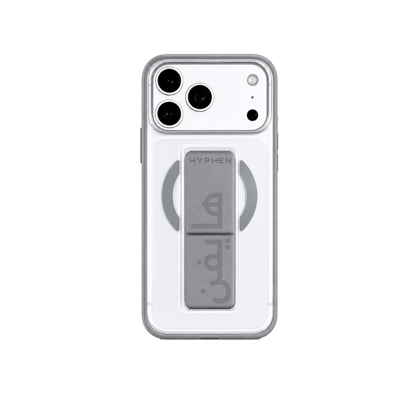 HYPHEN DRFT Grip & Stand Magsafe Case - Grey -  iPhone 18 Pro - 6.3"