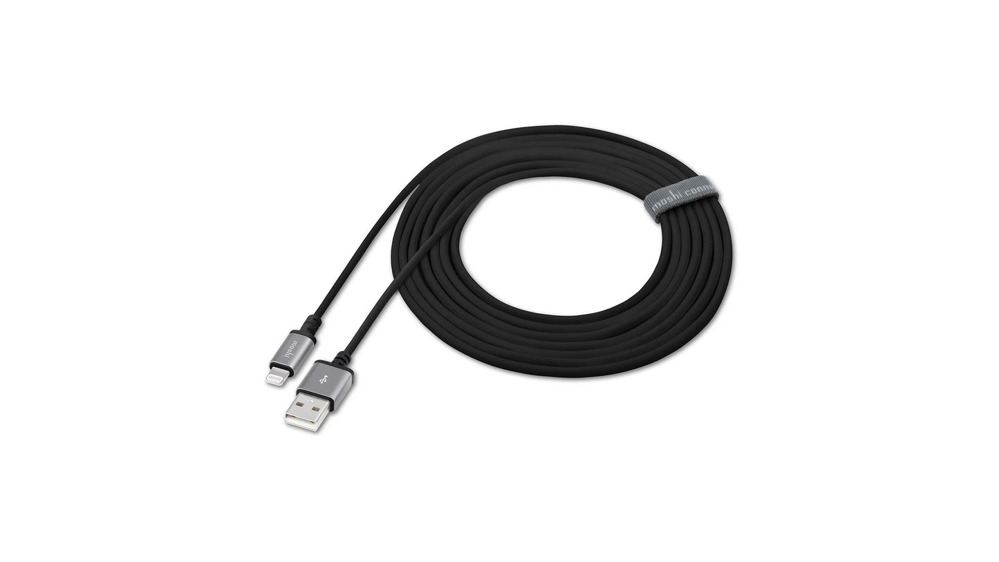 Moshi - USB Cable 3M With Lightning Connector - Black