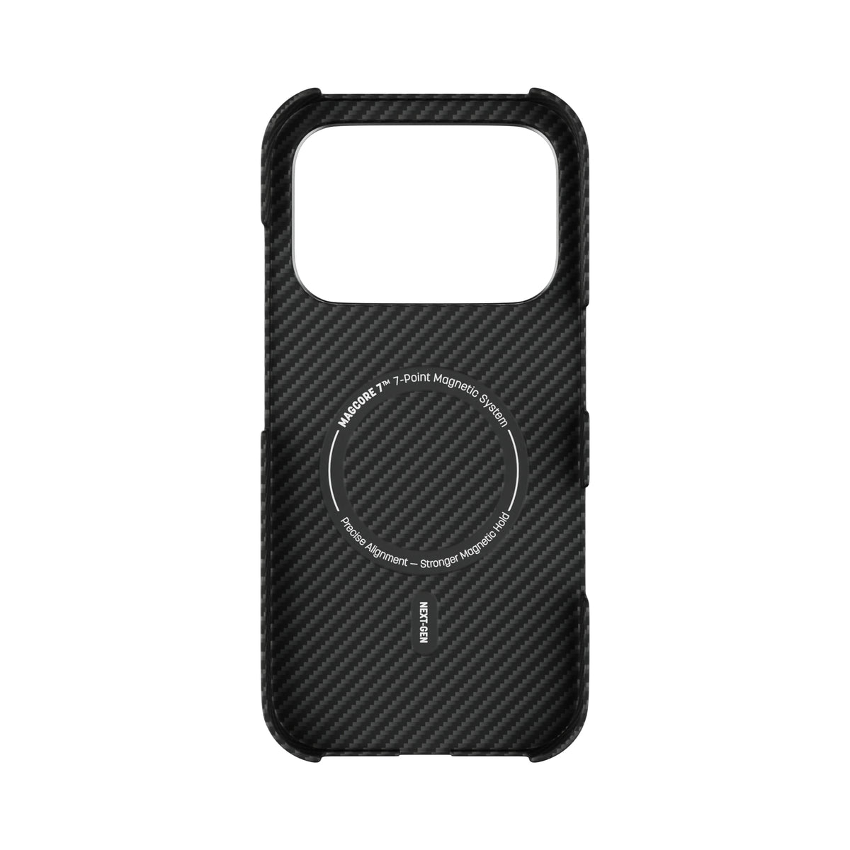 HYPHEN KODE Slim Kevlar MagSafe Case - Black - iPhone 18 Pro Max - 6.9"