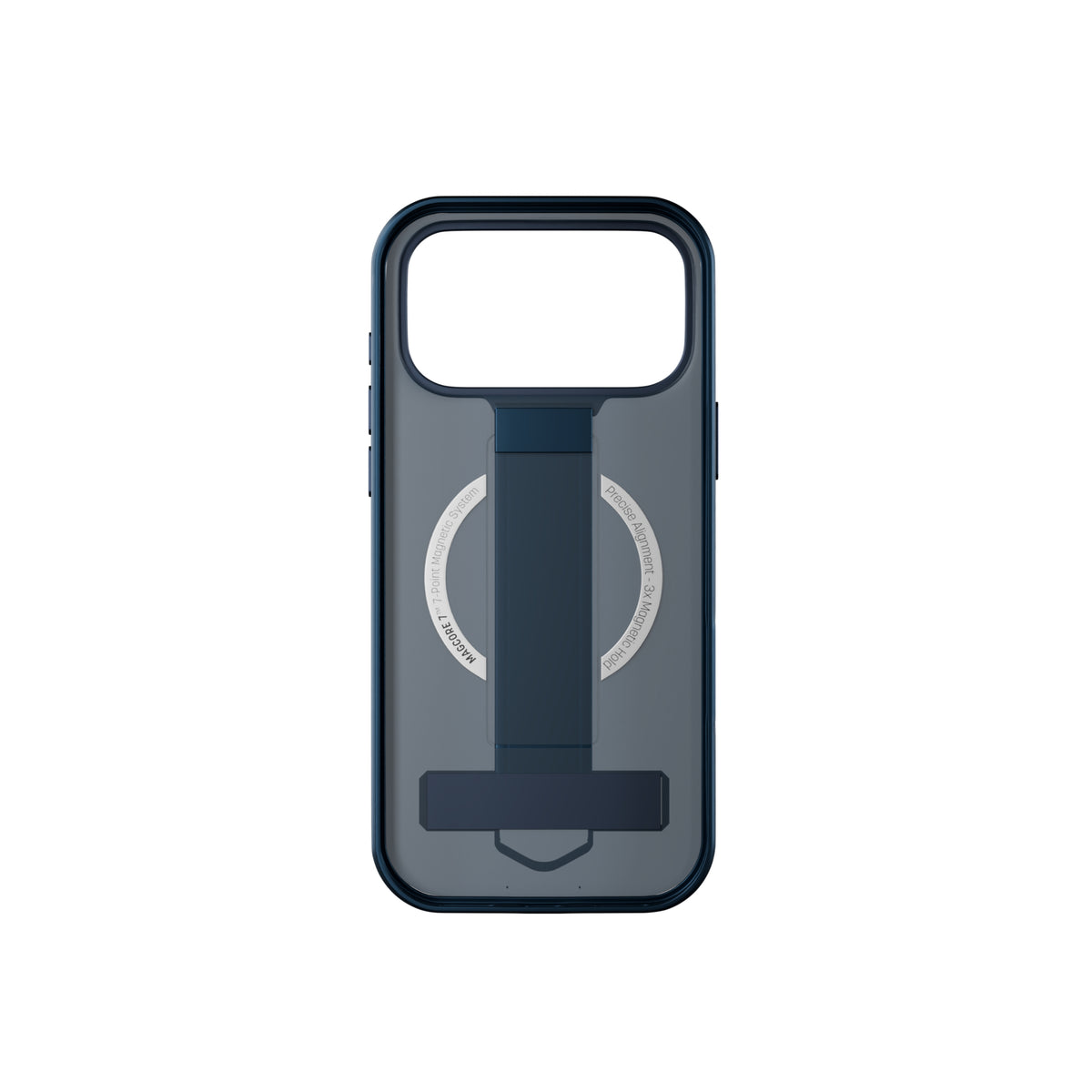 HYPHEN FLEXFIT Grip & Stand Magsafe Case - Dark Blue - iPhone 18 Pro - 6.3"